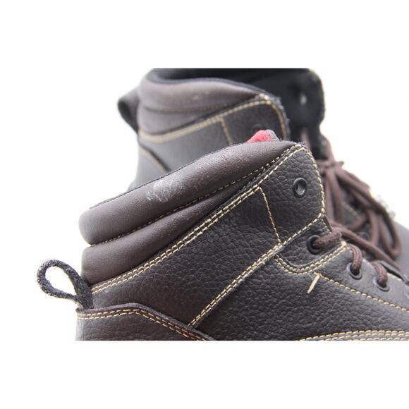 Skechers Tarlac Work Boots Mens Size 11.5 Brown Leather Steel Toe 77143 main image 10